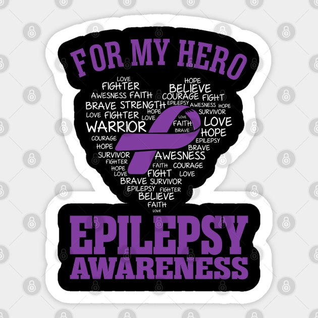 Epilepsy Awareness! Sticker by variantees